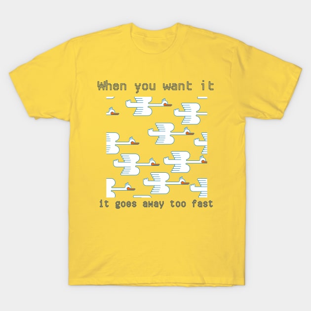 Geese are flying T-Shirt by Ba-Da-Boo